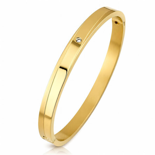 PVD Gold-Plated Stainless Steel Bracelet - Intensity