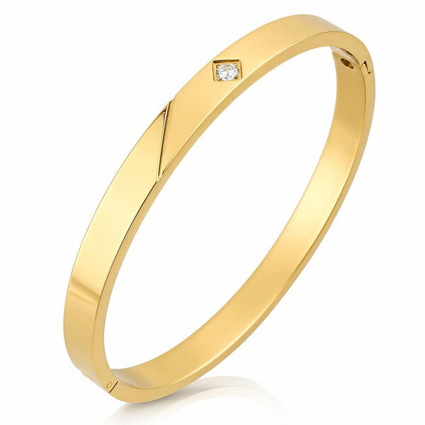 PVD Gold-Plated Stainless Steel Bracelet - Intensity
