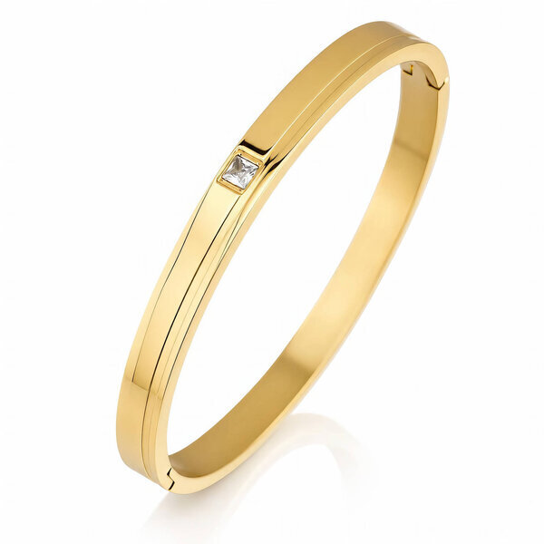 PVD Gold-Plated Stainless Steel Bracelet - Intensity