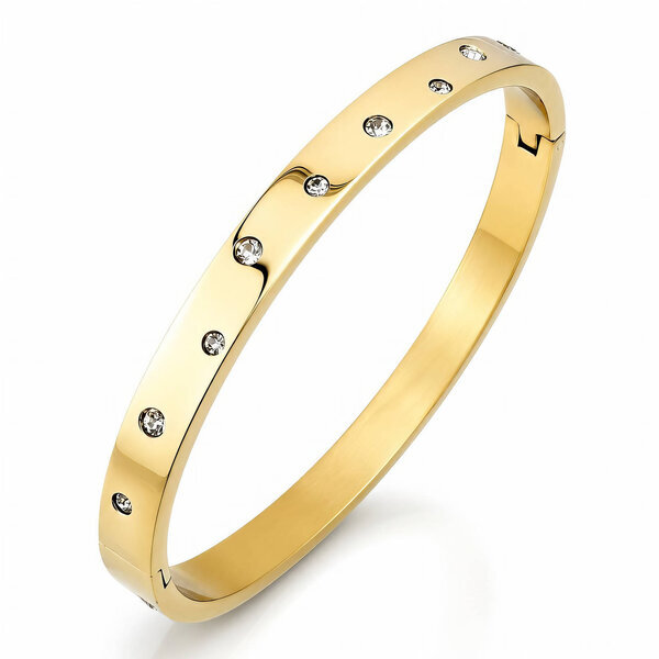 PVD Gold-Plated Stainless Steel Bracelet - Intensity