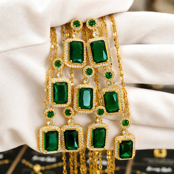 Necklace, 18K Gold Plated Steel